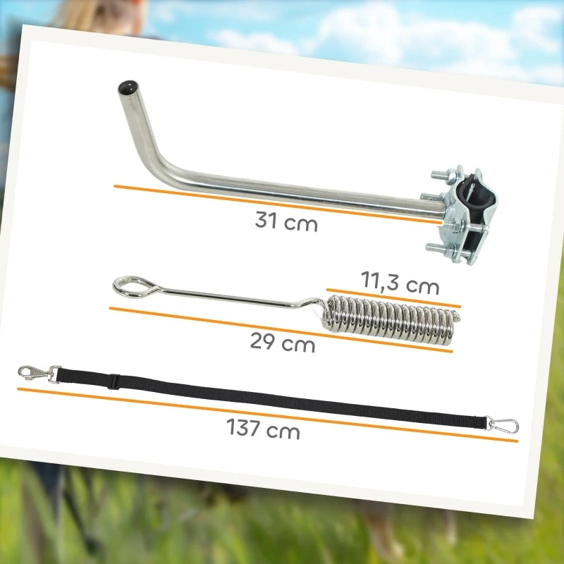 accroche velo pour laisse chien