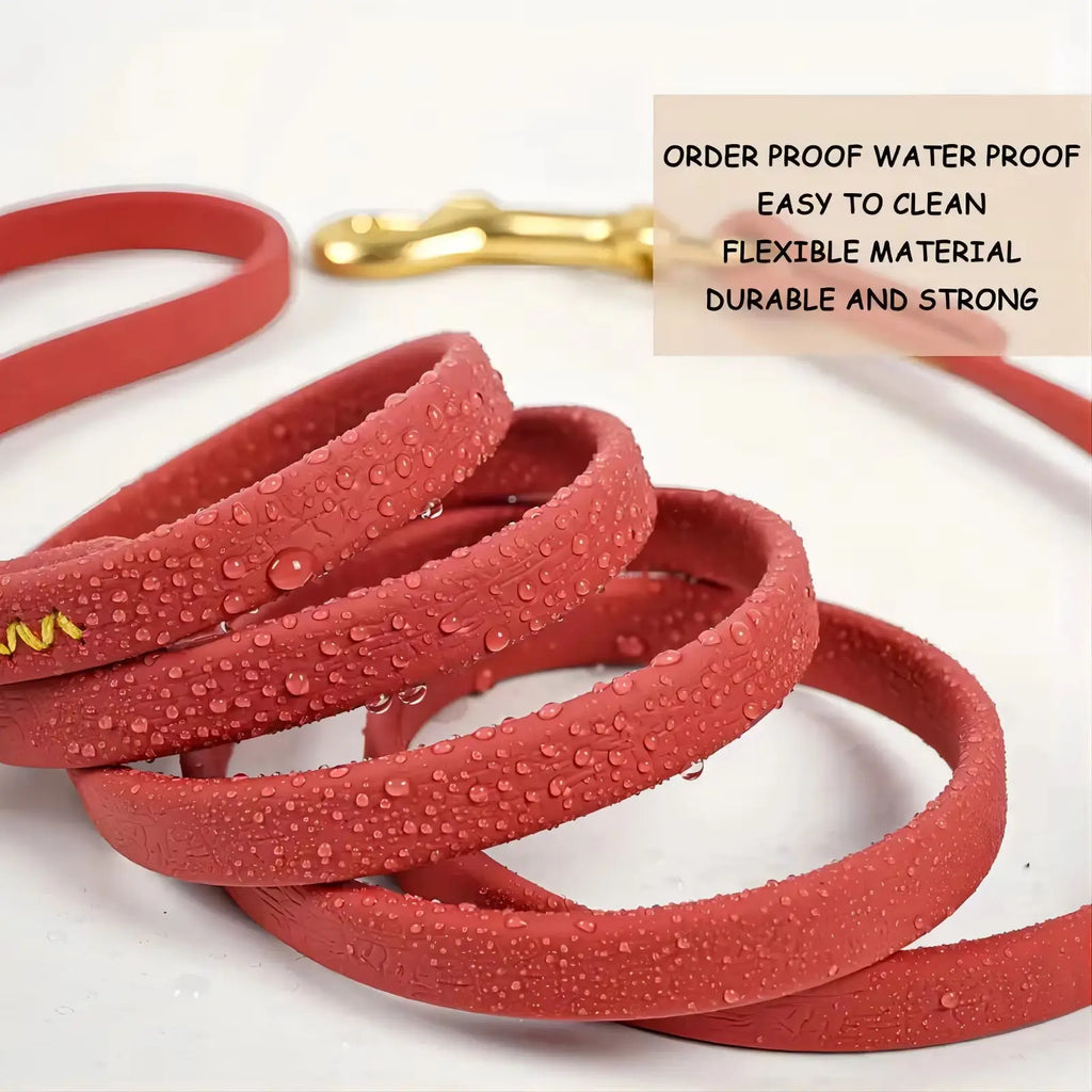 laisse pour chien jaune