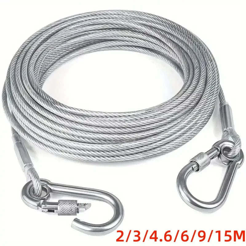 laisse en metal our chien