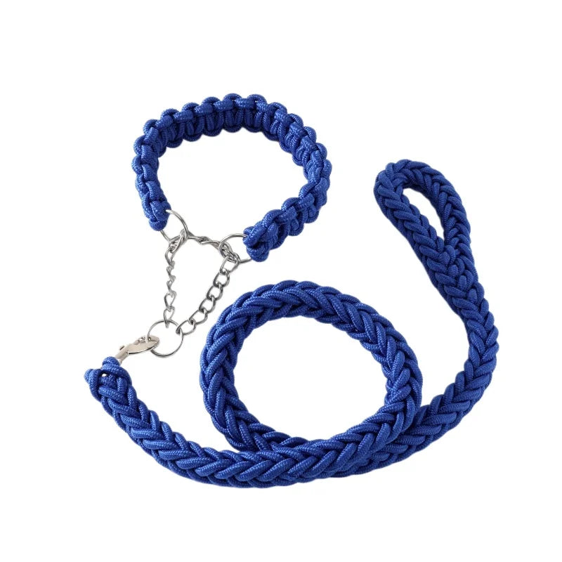 corde laisse pour chien rouge