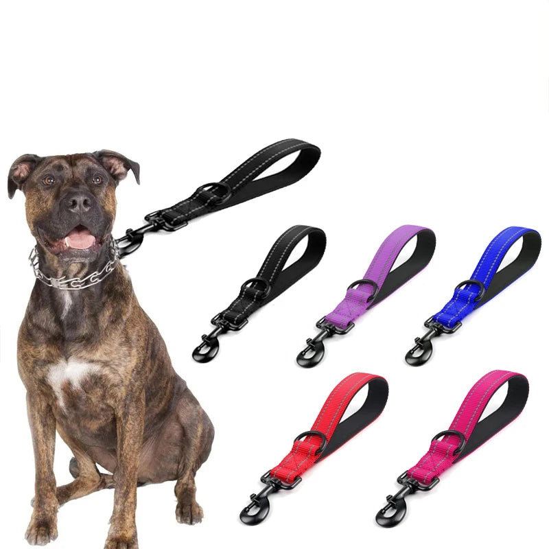 laisse courte pour chien en nylon