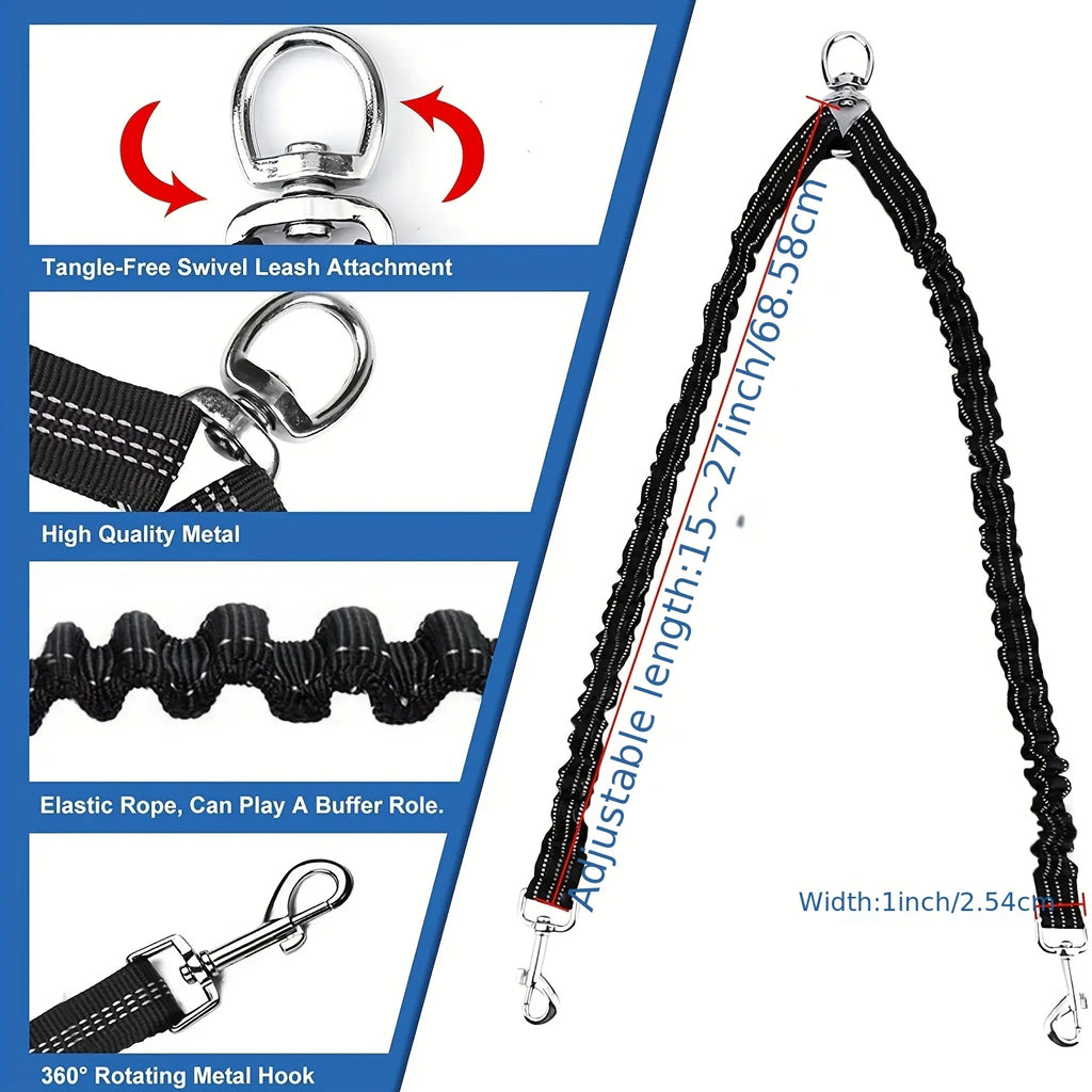 laisse double pour gros chien