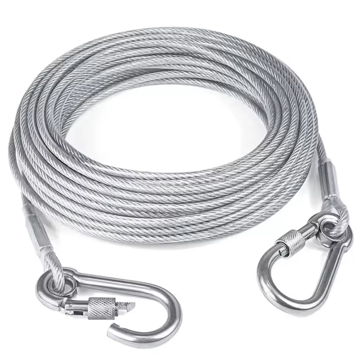 laisse cable acier pour gros chien