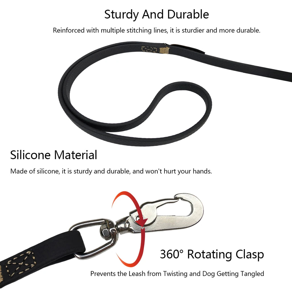 laisse en silicone pour chien