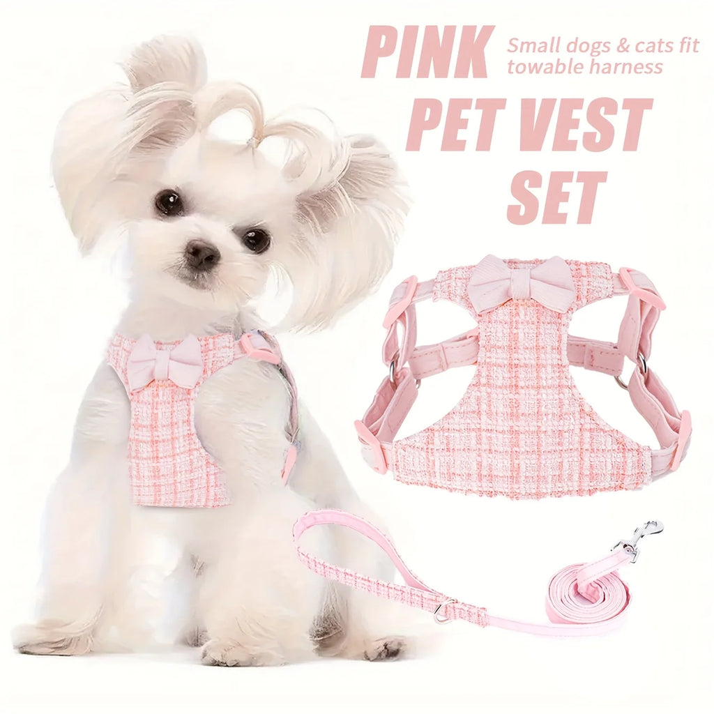 harnais veste laisse girly