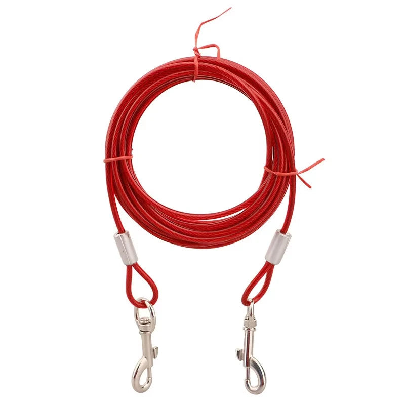 laisse cable pour chien