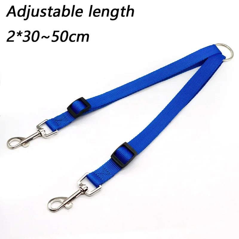 laisse 2 accroche pour chien