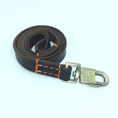 laisse en cuir pour gros chien