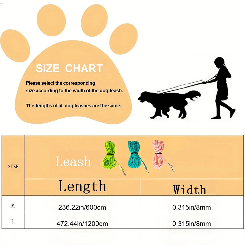 laisse pour chien 12 mètre