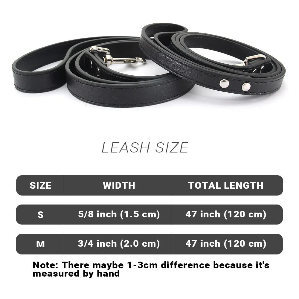 laisse courte en cuir chien