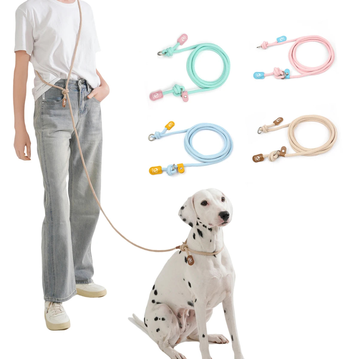 laisse bandoulière pour chien