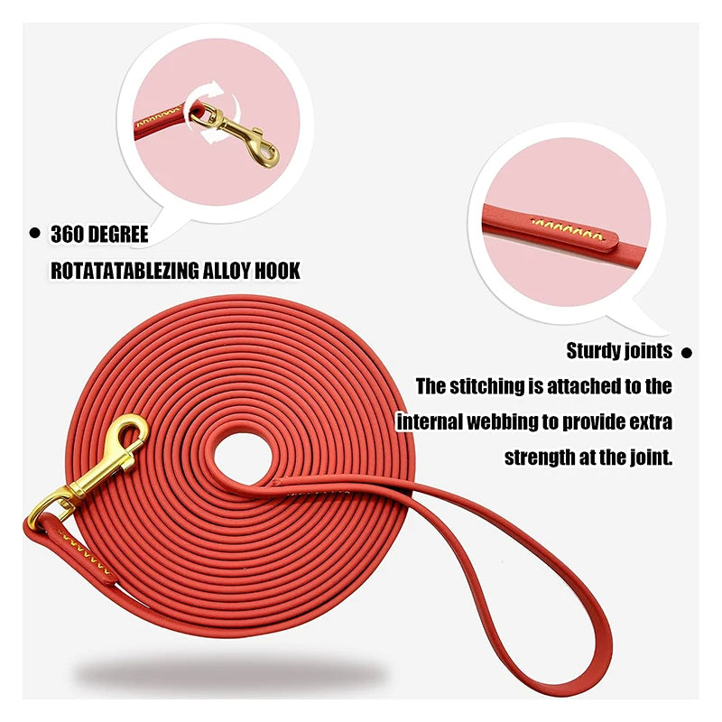 laisse pour chien en PVC