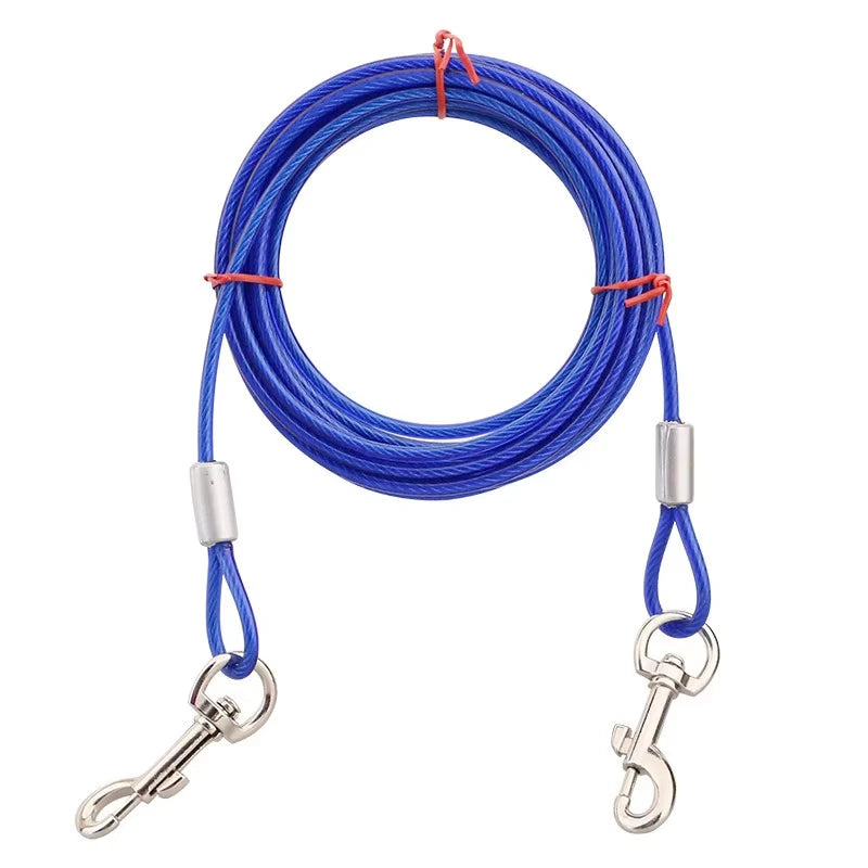 laisse cable pour chien