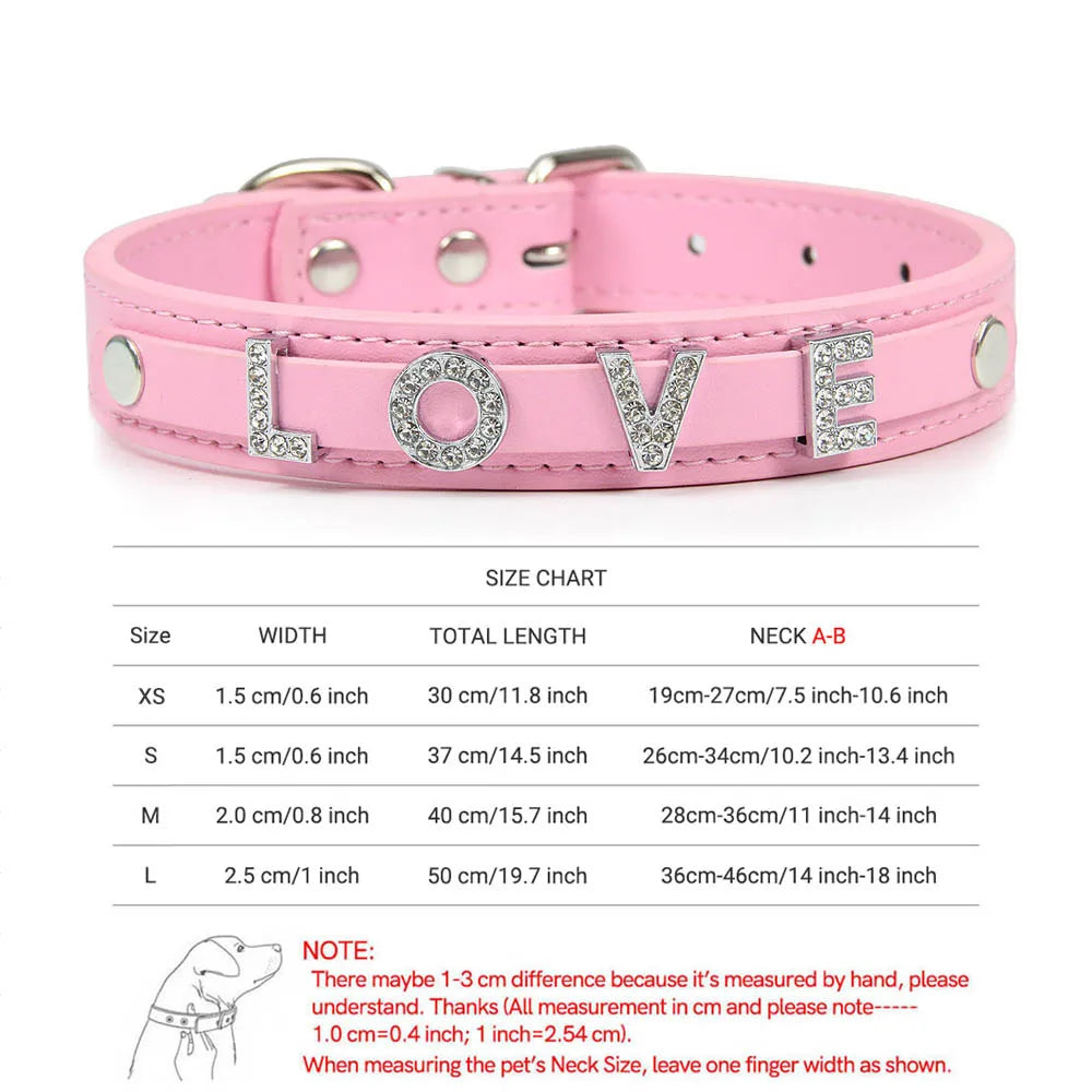 colier pour chien cuir et strace blanc