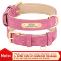 laisse en cuir rouge pour petit chien