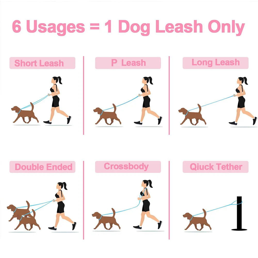 laisse cuir bandoulières pour chien de chasse