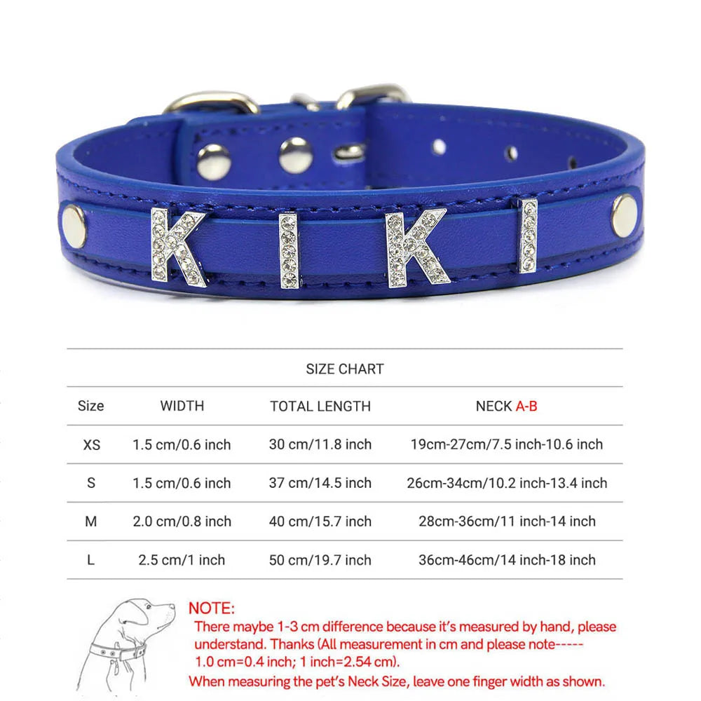 colier pour chien cuir et strace blanc