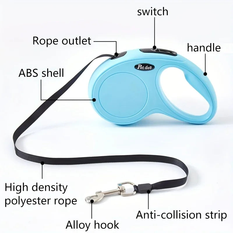 laisse sangle enrouleur pour chien