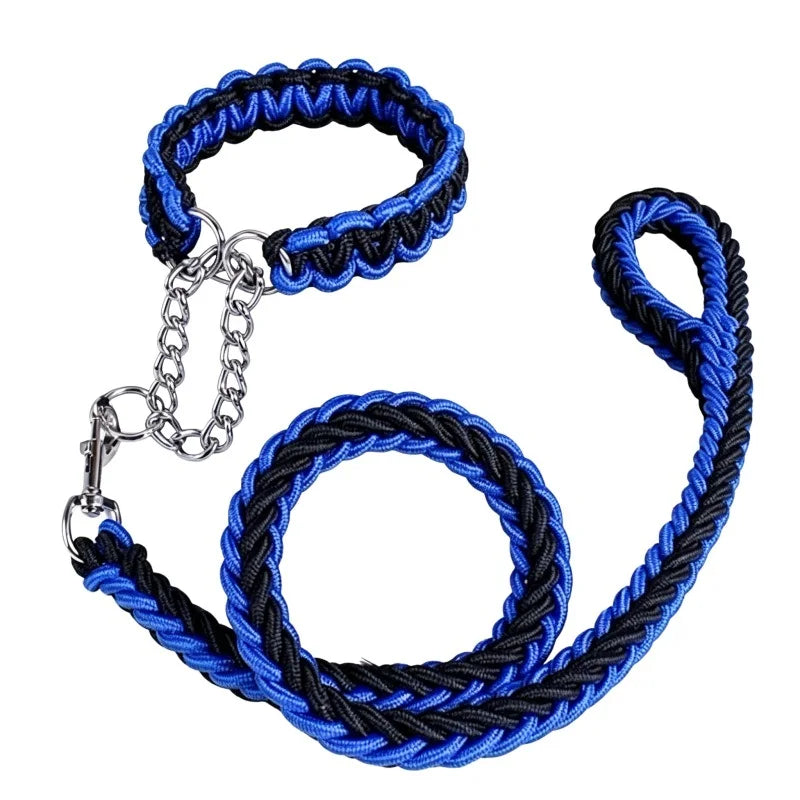 corde laisse pour chien rouge