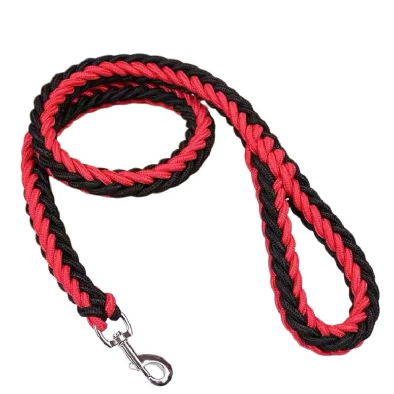 laisse en corde tresser pour chien