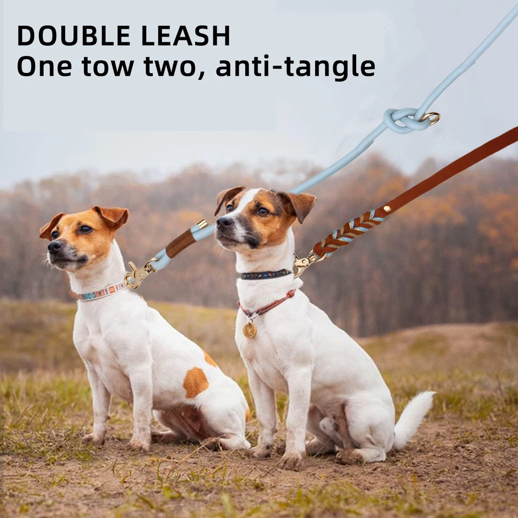 laisse pour chien tresser