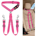 laisse ceinture retractable pour deux petit chien