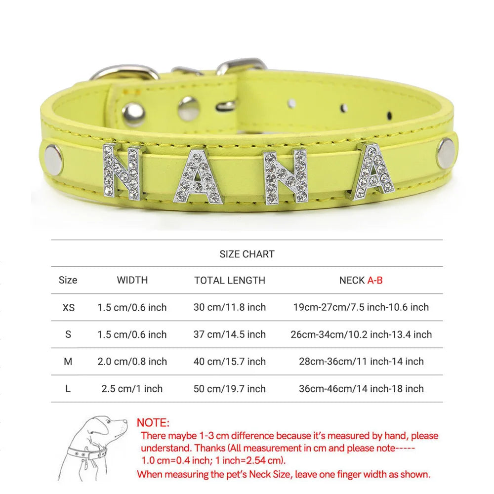 colier pour chien cuir et strace blanc