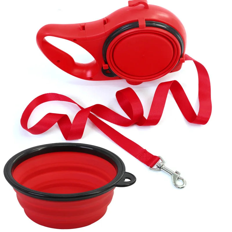gourde laisse pour chien