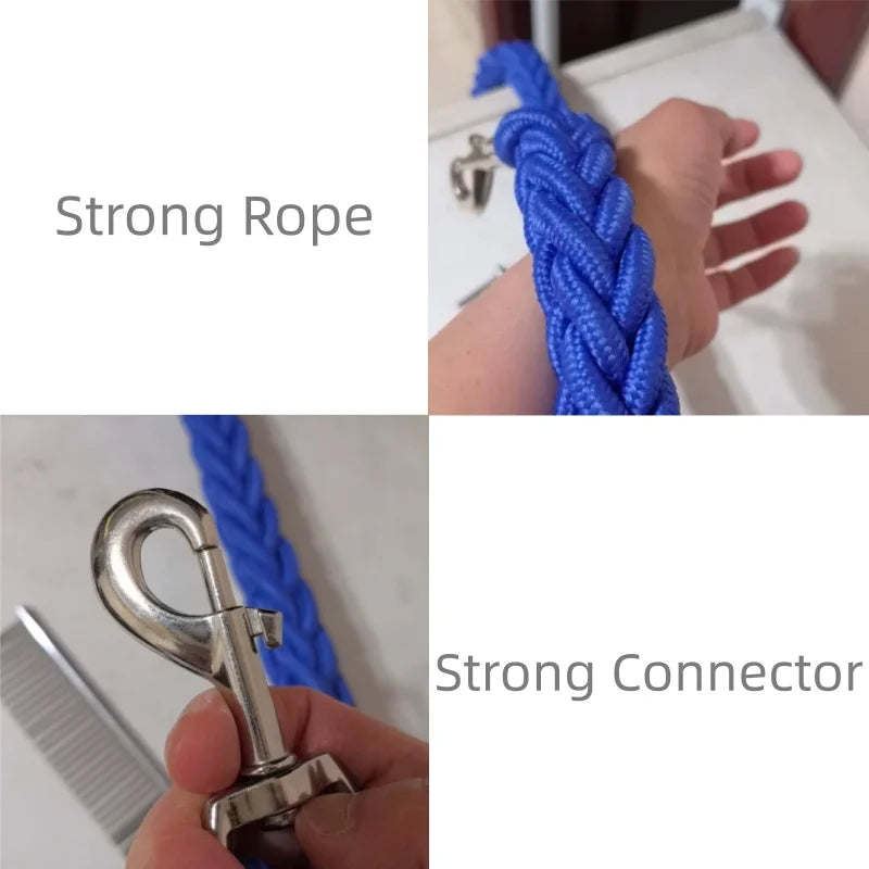 laisse en corde tresser pour chien