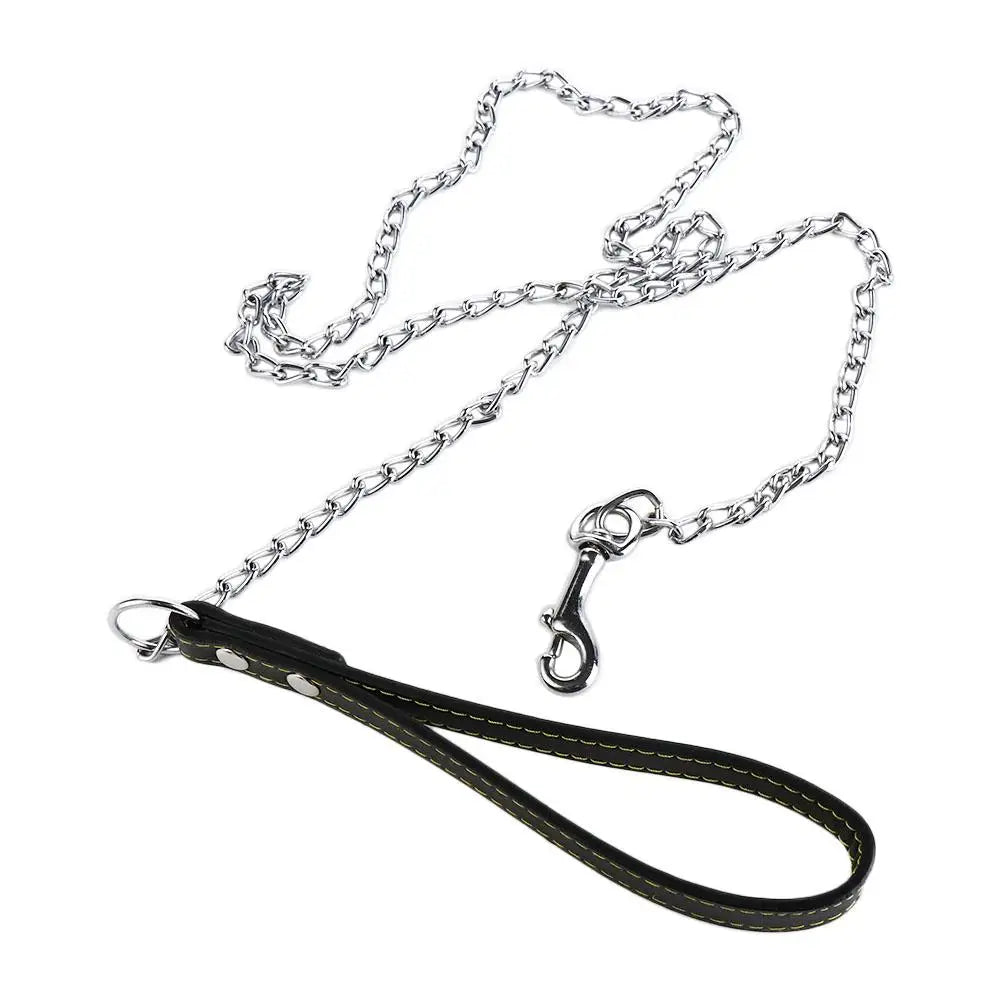 laisse chaine fine pour chien