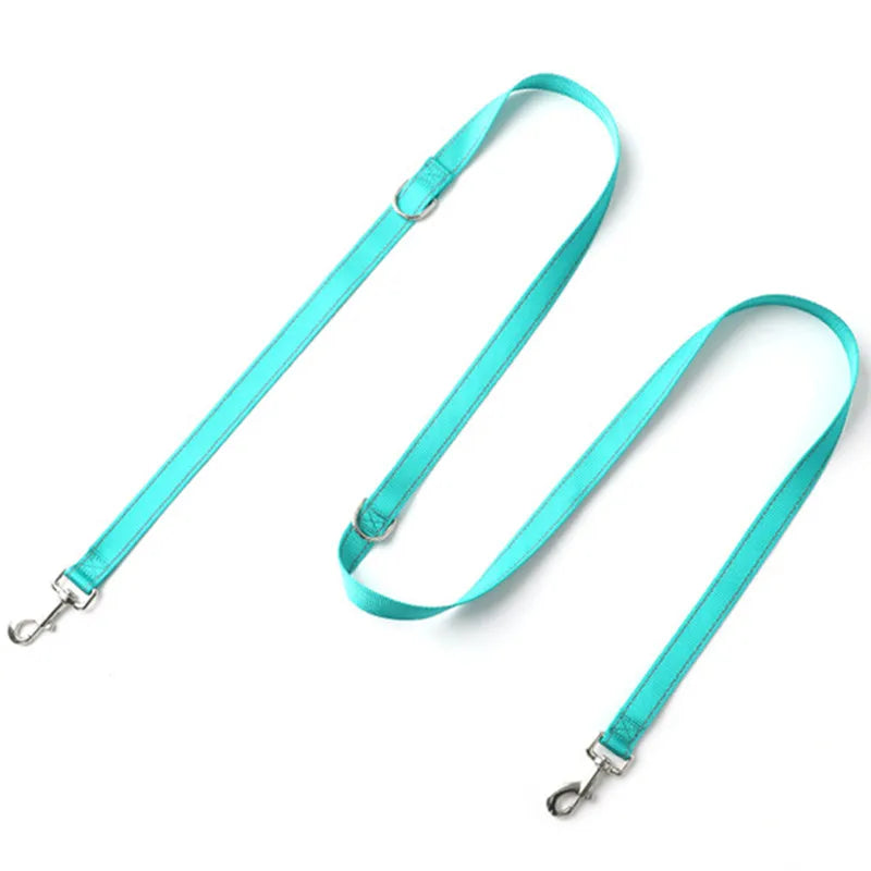 laisse 3 point rose pour chien
